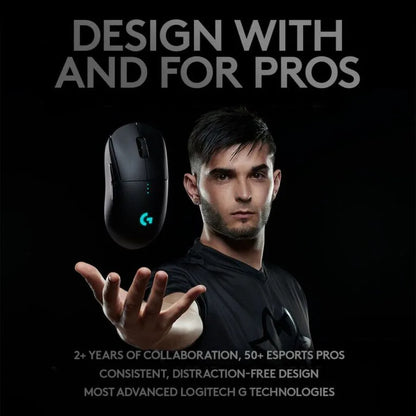 Logitech G PRO Wireless Gaming Mouse – HERO 25K