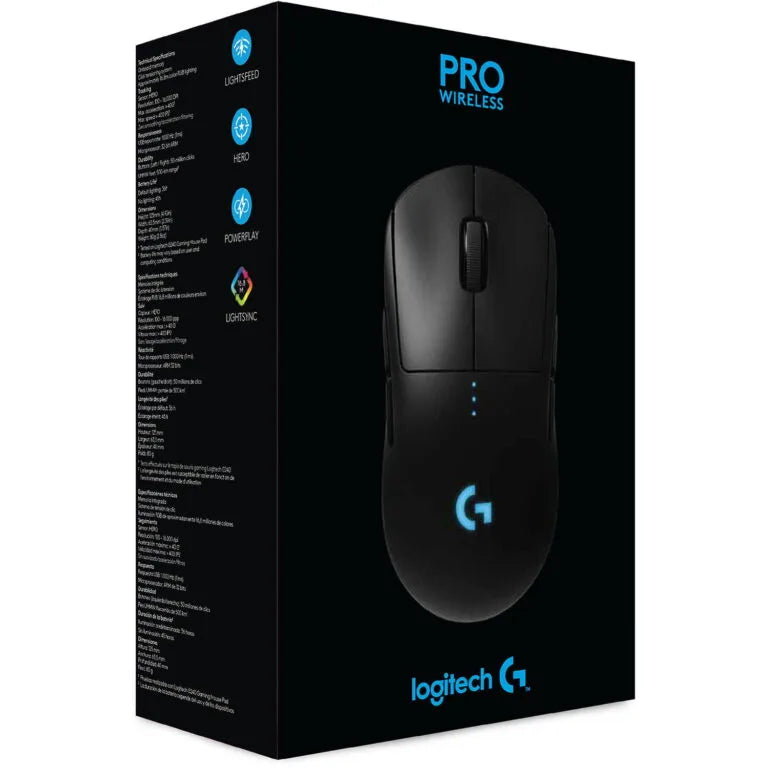 Logitech G PRO Wireless Gaming Mouse – HERO 25K