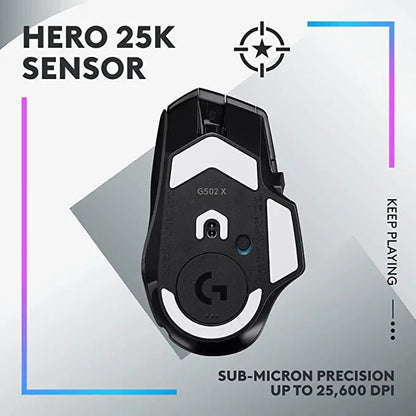 Logitech G502 X PLUS LIGHTSPEED Wireless RGB Gaming Mouse