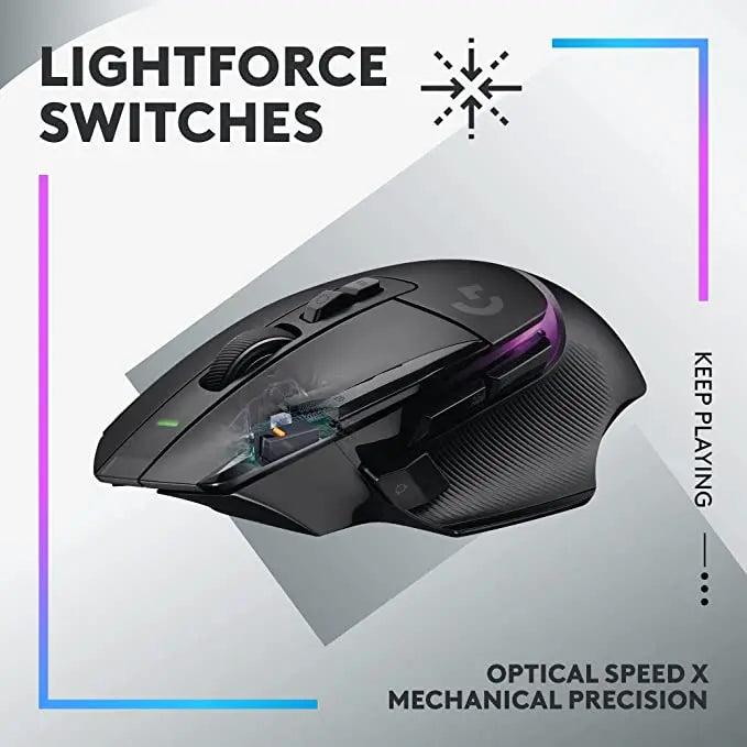 Logitech G502 X PLUS LIGHTSPEED Wireless RGB Gaming Mouse